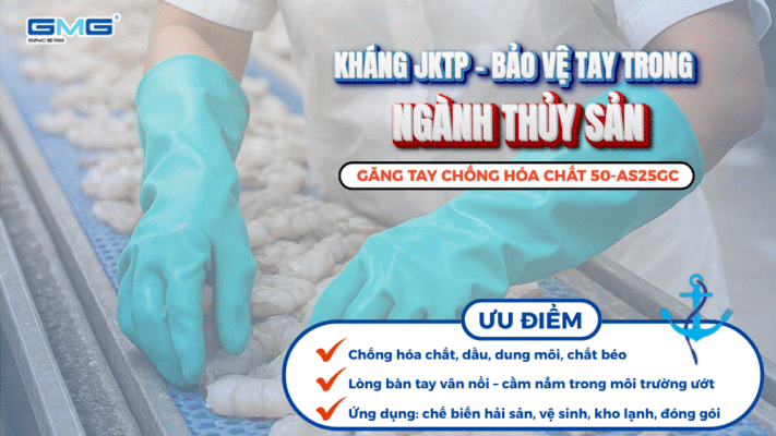 Găng tay chống hóa chất 50-AS25GC
