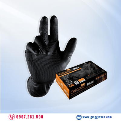 Găng tay Grippaz Nitrile vảy cá