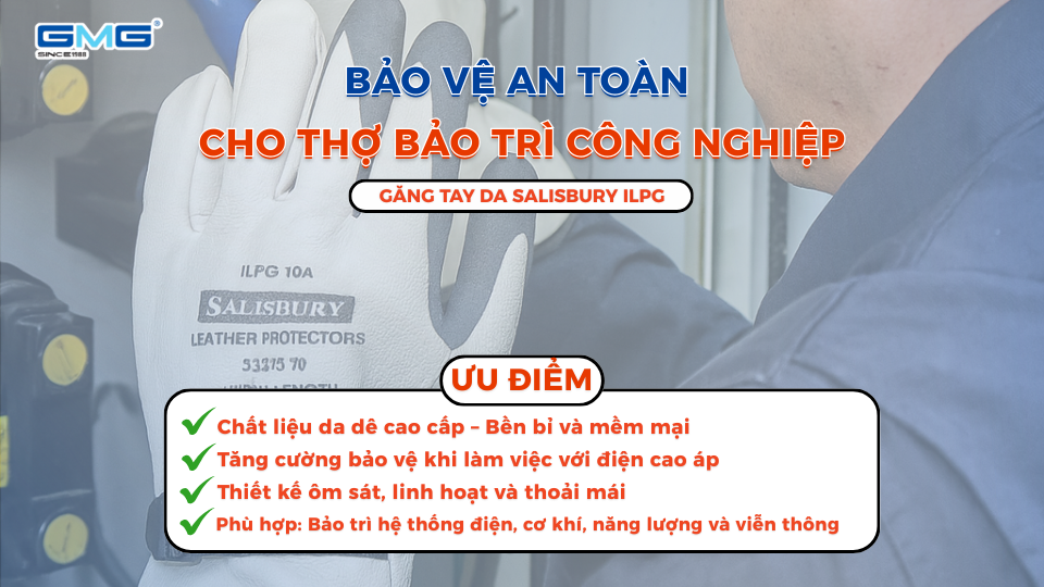 Găng tay da Salisbury ILPG