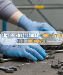 Đặc điểm nổi bật găng tay chống cắt phủ nitrile GMG T1020 trong cơ khí