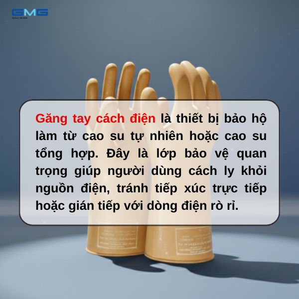Quy trình sử dụng găng tay cách điện an toàn tại nơi làm việc